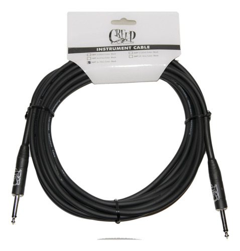 Cable  Para Instrumentos 9.14mts Plug Recto  Creep Blss-30bl