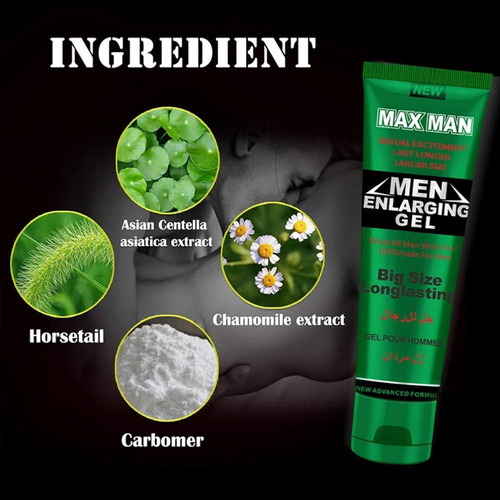 Gel Lubricante Agrandador Miembro Firme Grueso Largo Sabor Sin Sabor