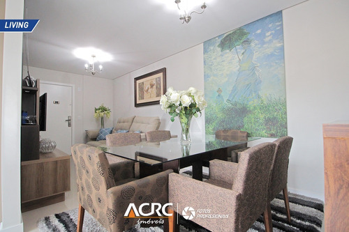 Imagem 2 de 26 de Acrc Imóveis - Apartamento Semi Mobiliado Com Hidromassagem Para Venda No Bairro Velha - Ap03617 - 68102137
