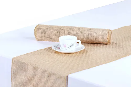 comprar Vds 10 Camino Mesa Arpillera 100% Yute Natural Mantel Centro