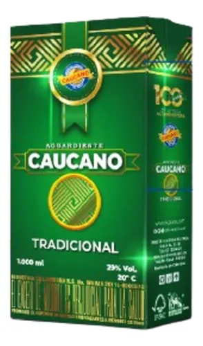 El Mejor Aguardiente Del Mundo Caucano T - mL a $49