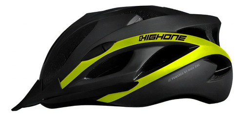 Capacete Ciclista Bike Highone Win Com Vista Led Pr/neon G
