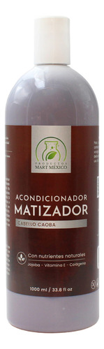  Acondicionador Capilar Baño De Color Caoba (1 Litro)