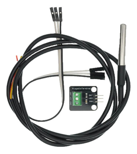 Módulo Sensor De Temperatura Digital Ds18b20 + Adaptador