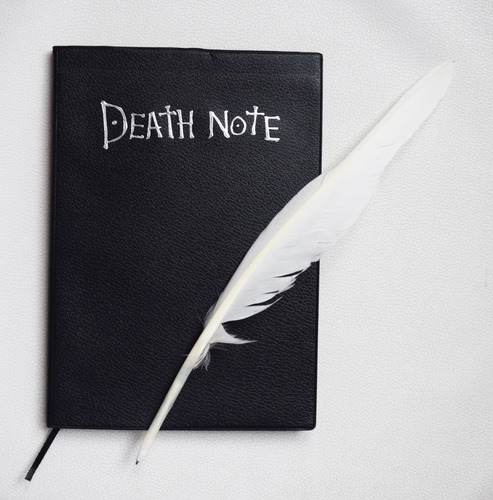 Imagen 2 de 6 de Cuaderno Death Note Con Pluma