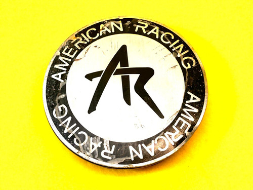 American Racing Wheel Center Cap Black Silver Custom 124 Nnp