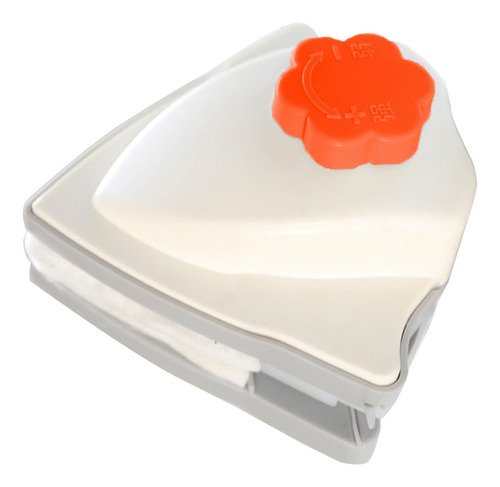 Limpiacristales Magnético Con Cuerda Naranja Gris