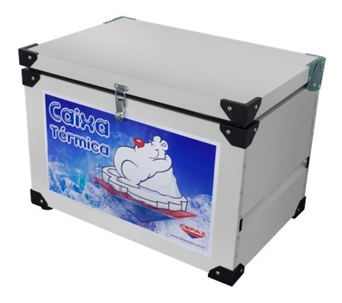 Imagem 1 de 8 de Caixa Térmica Cooler 446 Litros Ctg-500 Interior Galvanizado