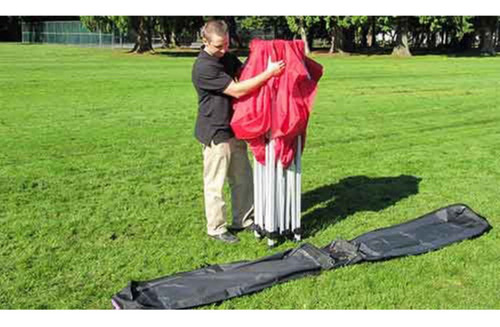 Bolsa Enrollable Para Tienda Con Toldo Y Ruedas 10x10 Pulgad