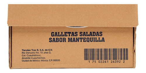 Galletas Crackers Milena® Caja Con 8 Paquetes.