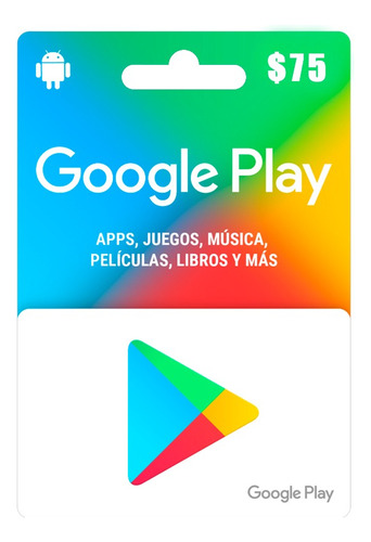 Tarjeta Google Play 75