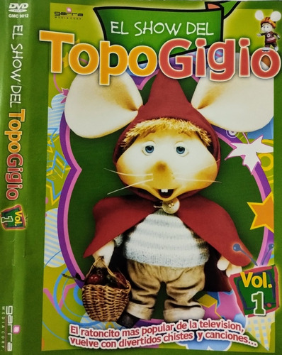 Topo Gigio Dvd Nuevo El Show Vol. 1 Con 11 Capítulos 