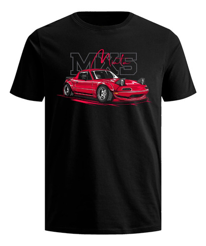 Playera Mx 5 Mazda Miata Tunning Car Carreras Racing Retro 