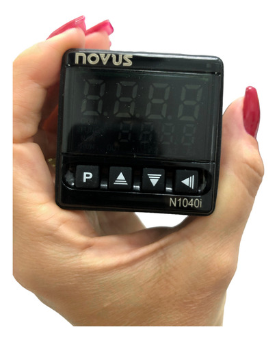 Medidor De Painel Digital Novus N1040-rr 24v Multi Sensor