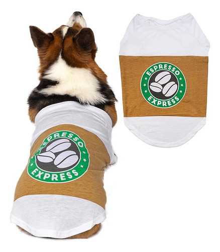 Puppuccino Camiseta Para Perro Bonita Disfraz Para Mascotas