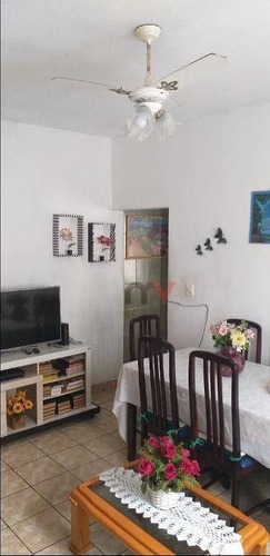 Casa Com 1 Dormitório Para Alugar, 80 M² Por R$ 1.300/mês Com Edícula - Vila Tupiry - Praia Grande/sp - Ca0835