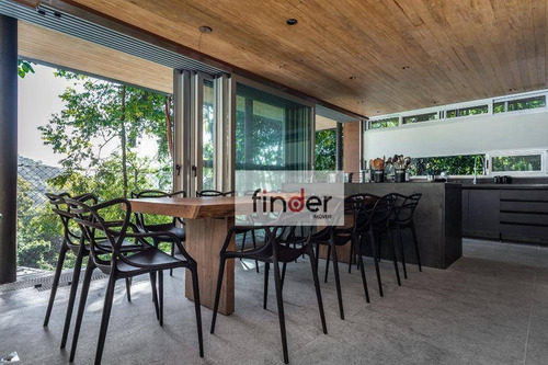 Imagem 16 de 30 de Casa Projetada Por Gui Mattos, Sítio São Pedro Em Bertioga | 4 Suítes Com Varanda Piscina, Sauna, Jacuzzi, Área Gourmet E Mais. Porteira Fechada! - Ca0791