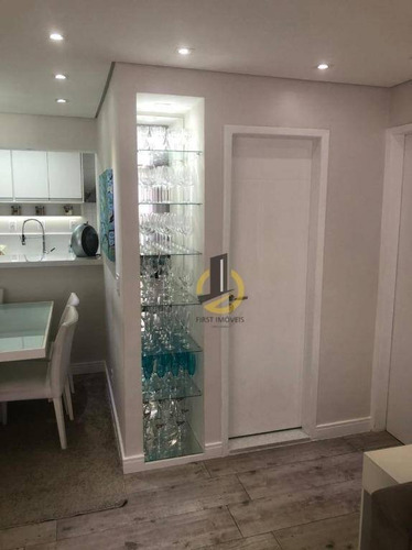 Imagem 4 de 25 de Apartamento À Venda De 78m² - 2 Suites - 3 Vagas, - Condomínio Edifício Vanessa - - Ap1804