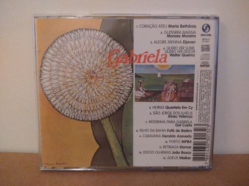 Gabriela-trilha Sonora Original-novela-cd (Usado)