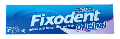 Pasta Adhesiva Para Dentadura Fixodent Original Con Envío