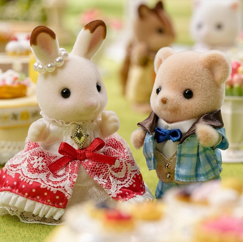 Sylvanian Families Amigos De Aniversario Flare Y Teo