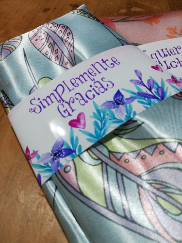 Pañuelos Estampados A Mano X 10