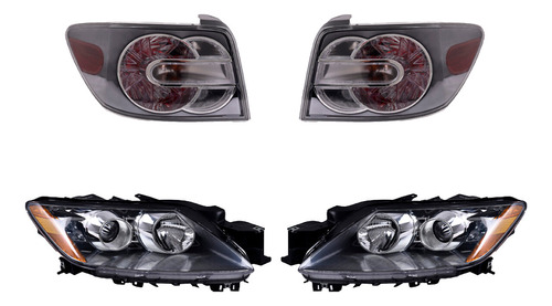 Kit Faros Y Calaveras Depo Mazda Cx-7 2010 A 2012