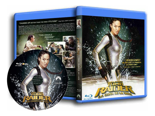 Tomb Raider Lara Croft Double Feature (2001 - 2003) 2 Bluray