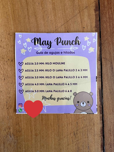 Imagen 3 de 3 de Pack De Agujas Mágicas Finas, Punch Needle, Marca Lavor