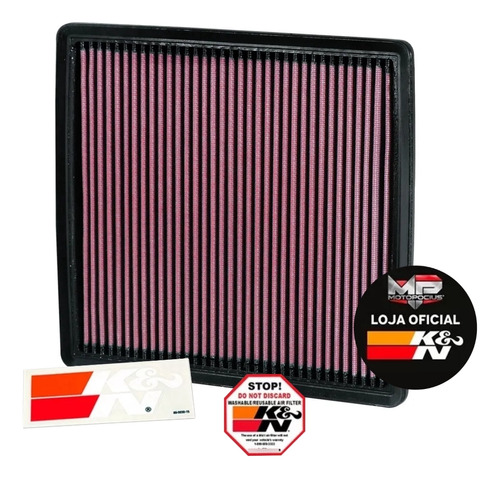 Filtro Ar K&n Esportivo 33-2385 Ford F-350 5.0 V8 2008+