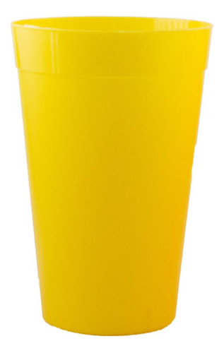 Vaso Ecovaso Color Reutilizable 1 Litro Plastico X 35 U.