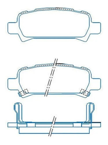 Pastilha Subaru Baja 2003 2004 2005 2006