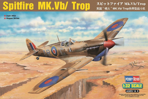 Hobby Boss Spitfire Mk.vb Trop Modelo Avion Kit Construccion