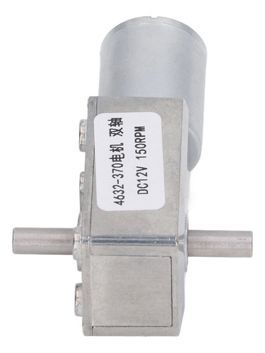 Motor De Doble Eje, Dc12v, Engranaje Helicoidal, Microeléctr