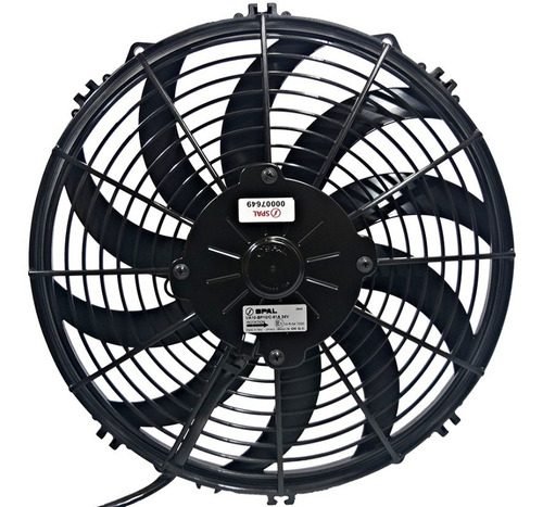 Imagem 1 de 6 de Eletro Ventilador Spal Va10-bp10/c-61a 24v Aspira 12 Polegad