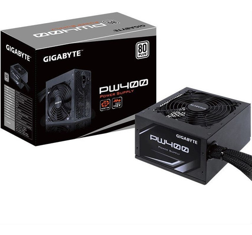 Fuente Pc Gamer Gigabyte Pw400 400w 80 Plus Reales Tranza