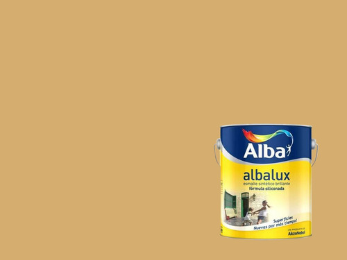 Albalux Colores Brillante 4lt Esmalte Sintetico - Sagitario Color Crema