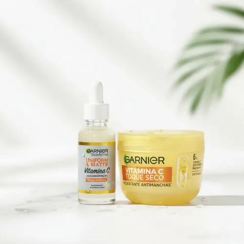 Kit Garnier Sérum Facial Antimarcas  Vitamina ​C Hidratante 85g