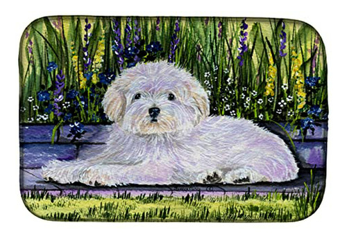 Colchoneta Absorbente Para Secar Platos Coton De Tulear, 14 