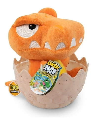 Crackin Eggs Chico Peluche Dino 13cm C Sonido Sharif Express