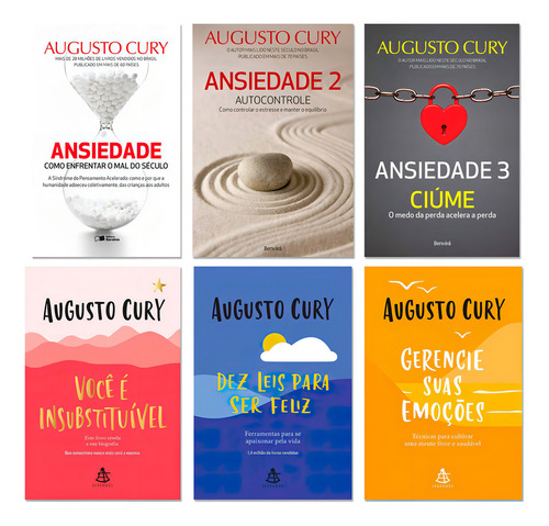 Ansiedade 2: Uma Estratégia Inusitada Para Uma Vida Melhor, De Cury, Augusto., Vol. 1. Editora Saraiva Educação S. A., Capa Mole, Edição 1ª Edição Em Português, 2016