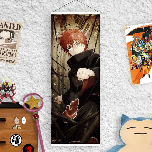 Imagen 2 de 6 de Lonas De Naruto Deidara Sasori Itachi Akatsuki - Animeras