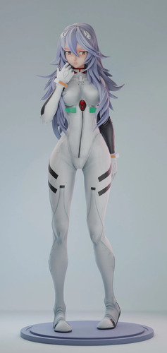 Ayanami Rei Stl Archivo Stl Para Impresion 3d