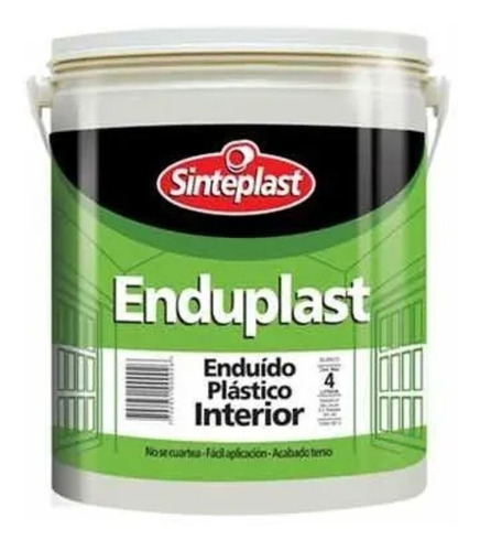 Enduplast Enduido Plastico Interior 25 Kg Sinteplast 