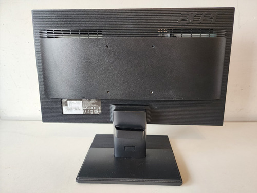 Imagen 3 de 8 de Monitor Acer V6 V206hql Led 19.5'' Negro 100v/240v + Cables