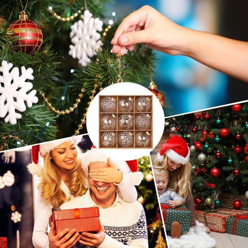 Bolas De Árbol De Navidad Adornos De Bolas De Navidad Juego