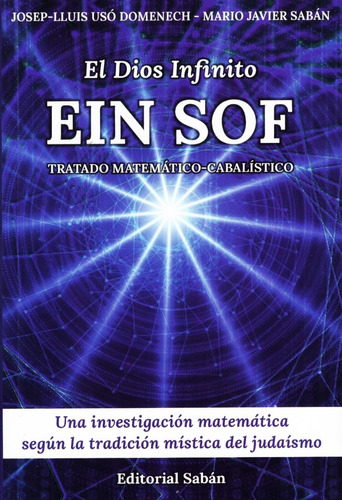 El Dios Infinito - Ein Sof - Saban - Domenech - Libro Cabala