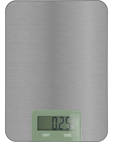Balança Digital Culinaria Alta Precisão Inox Até 15kg Capacidade Máxima 15 Kg Cor Verde