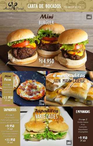 Imagen 5 de 6 de Coctel Salado O Dulce A Domicilio. Canapés Tapaditos Y Otros