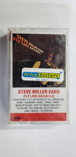 Steve Miller Band Fly Like An Eagle Cassette De Usa Sellado 